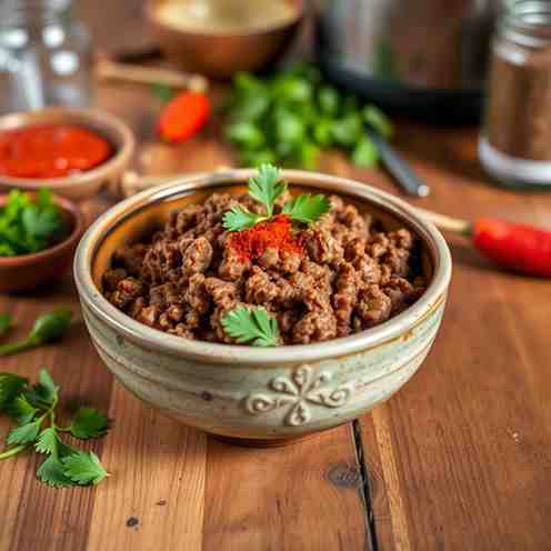2-Minute Savory Ground Beef Suhoor - Quick & Easy Recipe